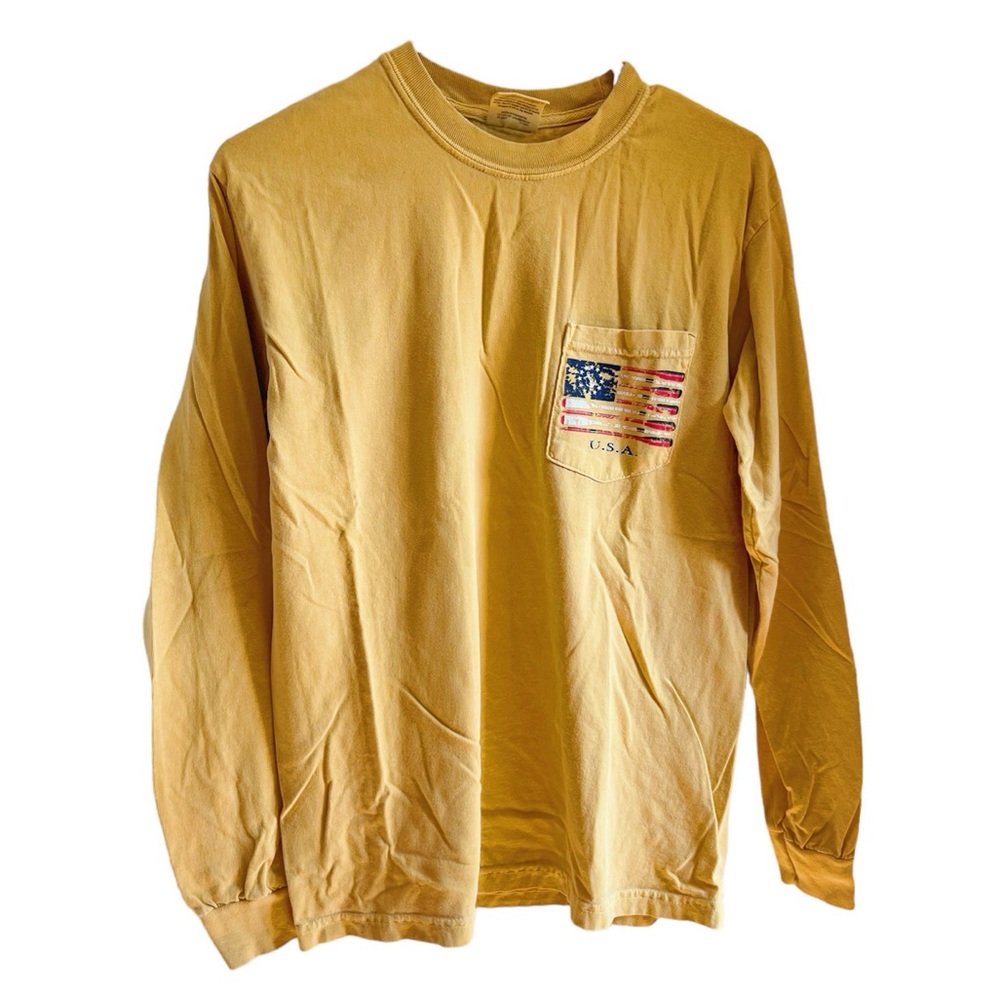 U.S.A Mustard Long Sleeve